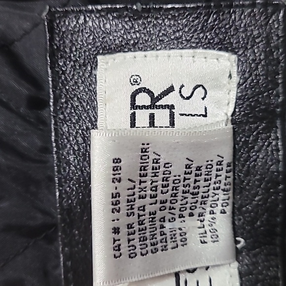 Liz Baker Essentials Leather jacket Women's Size Medium Thick Quality Motorcycle - Picture 4 of 16